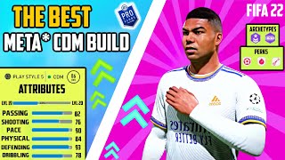 FIFA 22 PRO CLUBS  THE BEST META CDM BUILD MAX PACE  DEFENDING amp TIPSTRICKS [upl. by Kantos]