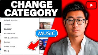 How to Change Category on YouTube on PC 2024 StepByStep [upl. by Israel]