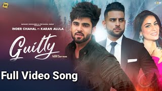 Kon Tha Tumko Lene Aaya  Karan Aujla  Inder Chehal Full Video Song New Punjabi Songs 202021 [upl. by Necaj]