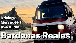 Mercedes T1 4x4 in Las Bardenas Reales Spain [upl. by Orola]