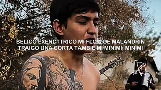 Bélico excéntrico mi flow de malandrín  Brayan Martínez LetraLyrics Tik tok [upl. by Hsirk]