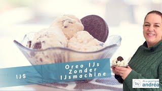 Oreo IJs Maken zonder IJsmachine [upl. by Strang]