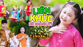 CÁI BỐNG TRAI TÀI GÁI SẮC DÌA MIỀN TÂY  Liên khúc ca nhạc thiếu nhi mầm chồi lá BÉ KHÁNH VY [upl. by Alcine]