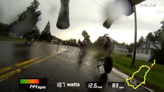 2014 Lake Placid Ironman Bike Loop 1 [upl. by Hands749]