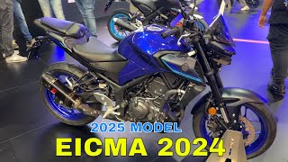 Yamaha MT03 2025 Walkaround  EICMA 2024 Fiera Milano RHO [upl. by Schubert940]