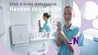 Hygiëne in het verpleeghuis handen desinfecteren [upl. by Retsbew]