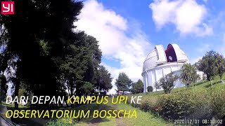 BANDUNG HD Dari Depan Kampus UPI ke Observatorium Bosscha [upl. by Inerney]