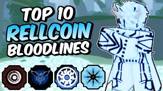 Top 10 BEST RELLCoin Bloodlines in Shindo Life [upl. by Bunni]