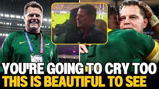 🚨ITS IMPOSSIBLE NOT TO CRY Historic Moment Of Rassie Erasmus  SPRINGBOKS NEWS [upl. by Naeerb]