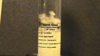 Admiral Fitzroy Storm Glass Barometer [upl. by Gnihc809]