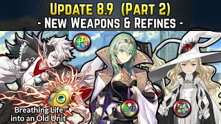 PART 2 Legendary FByleth Eitri amp NYKeaton New Refines Update 89  FEH Guide [upl. by Bennir]