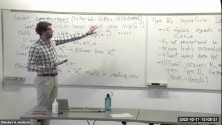 Lecture 2  Gravitational Algebras and Generalized Entropy [upl. by Lanita]