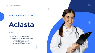 Aclasta  Product information uses dosage mechanism  zoledronic acid [upl. by Eart863]