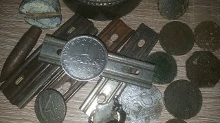 Reichs Silber Münze beim Sondeln gefunden Metal Detecting Germany  First Silver coin in 2015 [upl. by Orofselet]