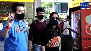 Yami Gautam With her Husband Aditya Dhar Spotted at AirportWatch this Video  Shudh Manoranjan [upl. by Retsev77]