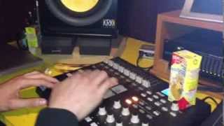 DJ KANZER Y PEBENS FREESTYLE EN EL ESTUDIO [upl. by Dupre]