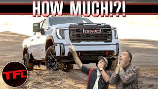 Breathtaking Numbers  Is The 2024 GMC Sierra HD Just Too Darn Expensive [upl. by Maison346]