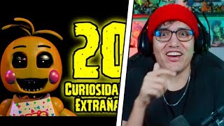 JUGANDORCRITICON REACCIONA A quot20 Curiosidades De Toy Chica de Five Nights At Freddysquot DE DEIMOSS 🥵 [upl. by Adihsar915]