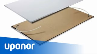 Uponor Comfort Panel  Climatización Invisible por techo radiante [upl. by Illil440]