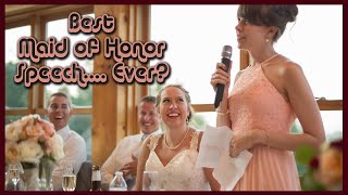 Best Maid of Honor Speech Ever [upl. by Aleekat]