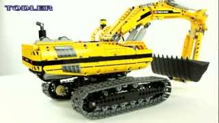 Lego Technic 8043 Zmotoryzowana koparka [upl. by Legir]