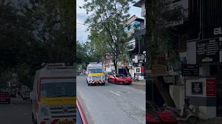 Corvette🔥Vs Ambulance😳corvette bussimulatorindonesia bussid busmod ambulance road car [upl. by Acisseg712]