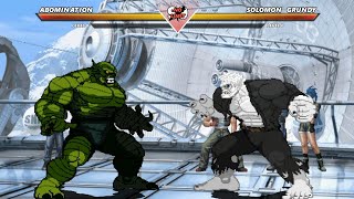 ABOMINATION vs SOLOMON GRUNDY  High Level Awesome Fight [upl. by Macdonald]