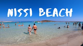 Nissi Beach Ayia Napa island Cyprus 4k [upl. by Airegin415]