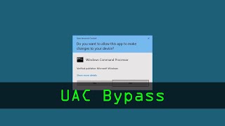 Bypass Any UAC Prompt With UACMe [upl. by Ahsaetan]