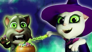 Scary Magic Show 🎃 Halloween Special 👻 Talking Tom Shorts S2 Episode 4 [upl. by Ardnuaek]