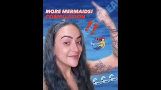 RARE MERMAID SIGHTINGS‼️🧜🏼‍♀️🤳 Real or Fake⁉️🤩 CAUGHT IN 4K [upl. by Lennon]