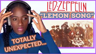 SINGER REACTS Led Zeppelin  Lemon Song [upl. by Afaw]