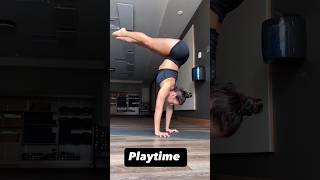 Yoga moments playtime motivation yogabody yogagirl mobility split hotyoga dance yoga legs [upl. by Eikcin373]