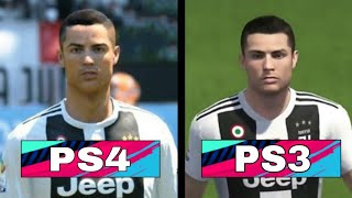 FIFA 19 PS3 vs PS4 Graphics Comparision [upl. by Emawk]