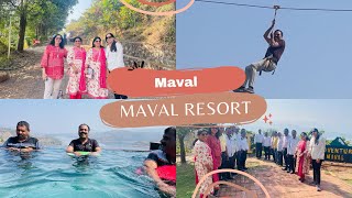 Adventure Maval Panshet Resort Puneresorts JKSonavane vlog [upl. by Ytineres]