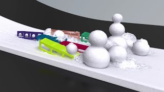 SPH Snow  ACM SIGGRAPH 2020 [upl. by Acalia]