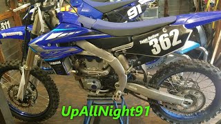 111 YZ250F Yamaha 20192023 Wont Start Lets fix it Valve adjust top end fuel pump spark plug [upl. by Ahsii]