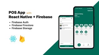 🔥🔥 POS App with React Native  Firebase [upl. by Animor]