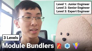 Explains Module Bundlers in 3 Levels of Difficulty [upl. by Fulbright]