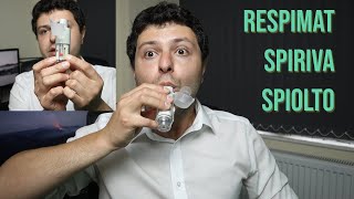 Respimat inhaler demonstration and review Spiriva or Spiolto [upl. by Nnylatsyrc]