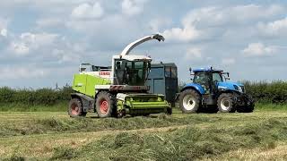 Silage 2024 JJ Farm ServicesClaas Jaguar 850Part 2 [upl. by Seabrook715]