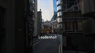 Leadenhall market in the city [upl. by Saucy41]