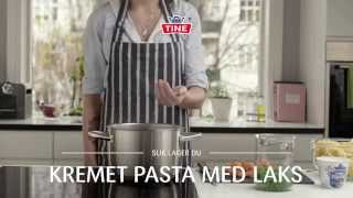 MatSans® Slik lager du enkel kremet pasta med laks [upl. by Aivila606]