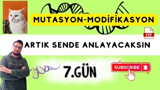 8 SINIF KAMP 2025 7 GÜN LGS FEN 2 ÜNİTE3 MUTASYON VE MODİFİKASYON [upl. by Arley979]