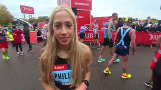 GLASGOW HALF MARATHON VLOG [upl. by Ahsema]