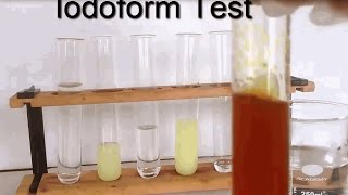 Alcohols Advanced 9 Iodoform test for CH3CHOHR [upl. by Garvy]