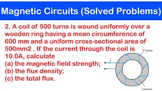 54  Solved Problems on Magnetic Circuits [upl. by Brigit404]