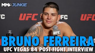 Brunno Ferreira Calls Out Shara Bullet For Upcoming Brazil Card  UFC Fight Night 234 [upl. by Abramson]