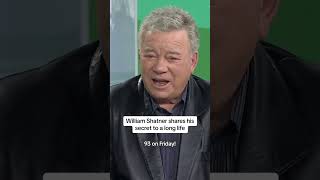 William Shatner shares his secret to a long life [upl. by Siward]