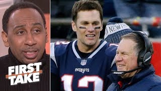 Stephen A doesnt trust Patriots to win against Chargers  First Take [upl. by Anaimad]